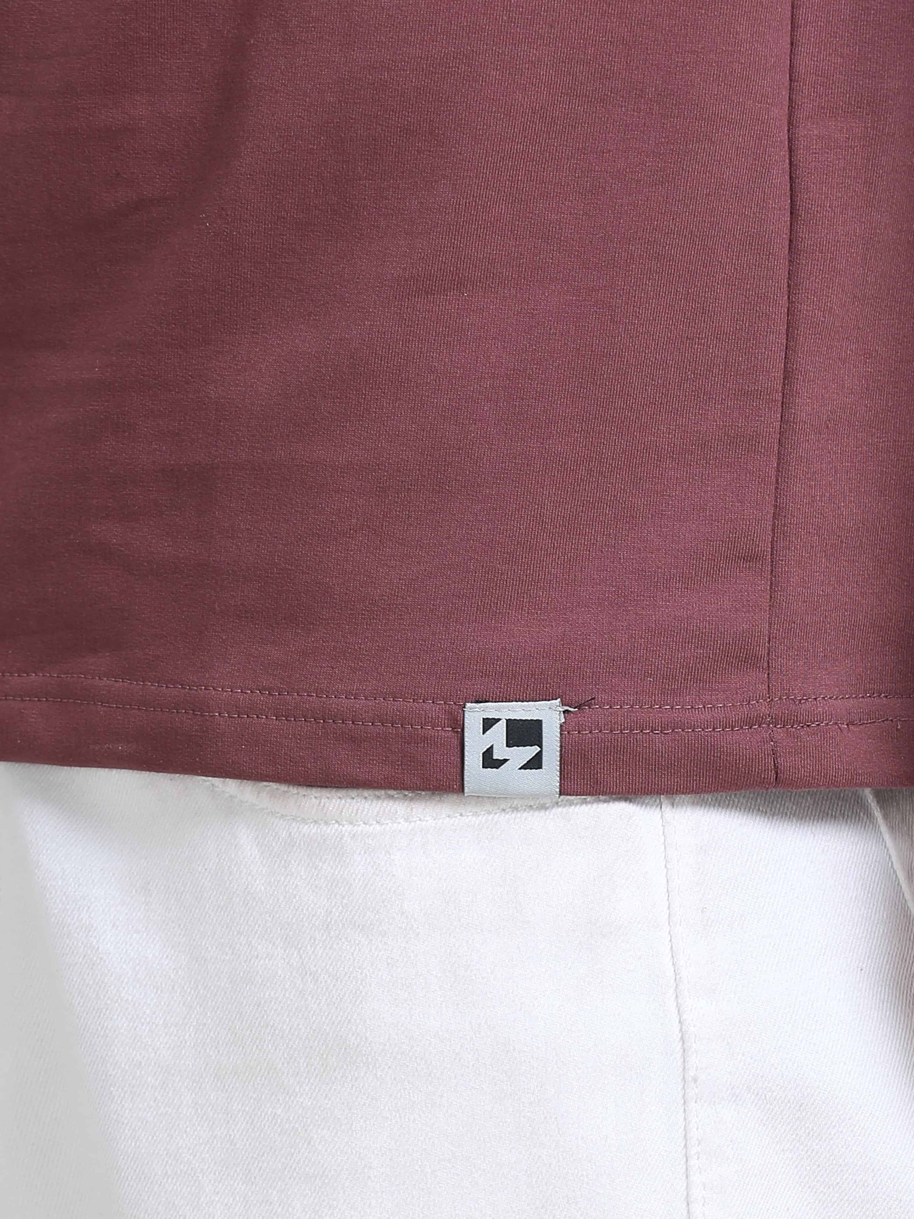 relaxed fit tshirt grape