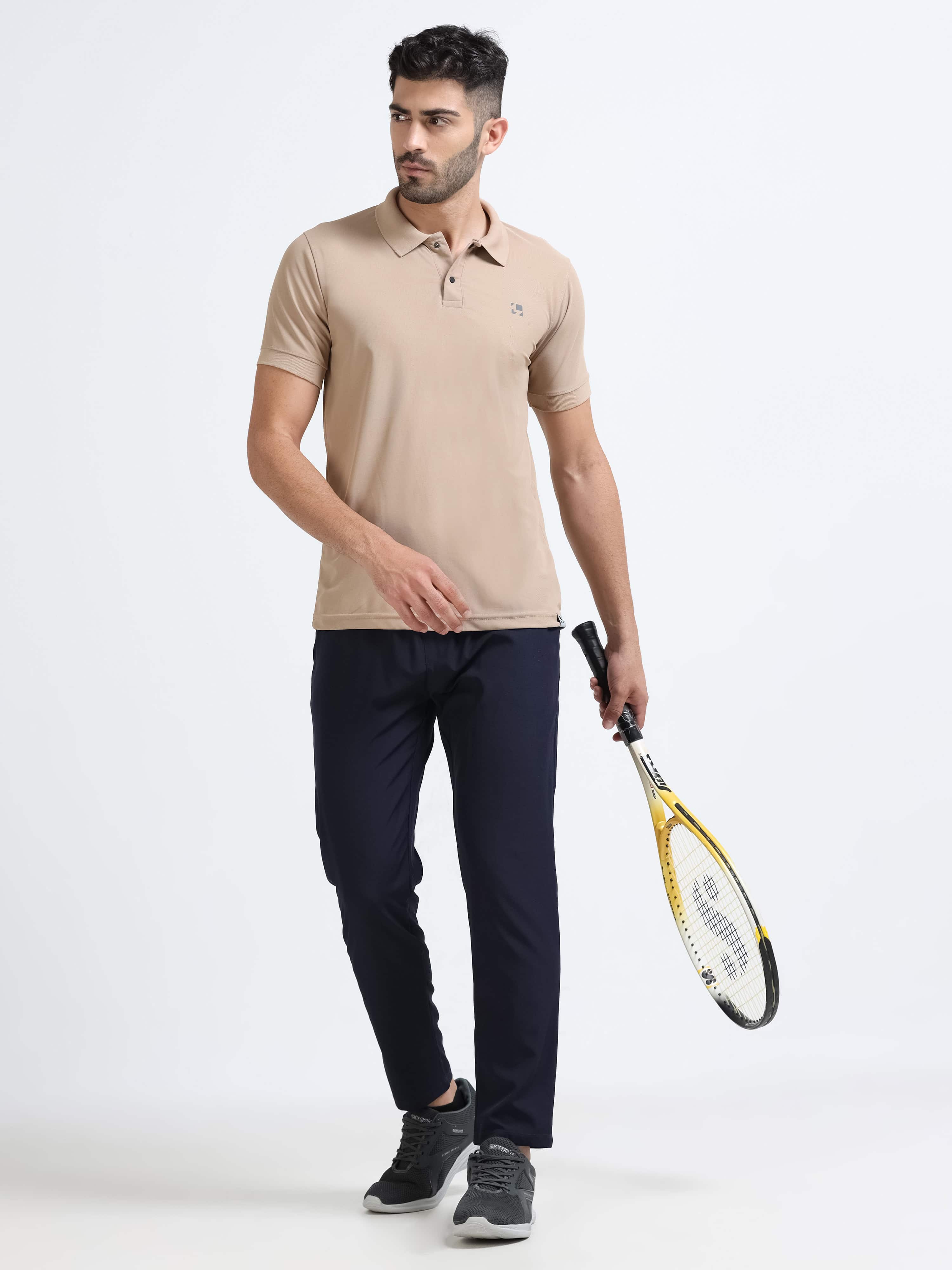 polo tshirt beige